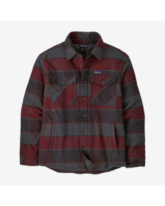 Patagonia lightweight insulated fjord flannel shirt william ink black