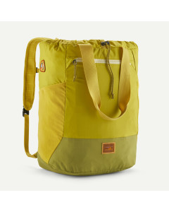 Patagonia terravia tote pack 24l graze green borsa zaino dwr
