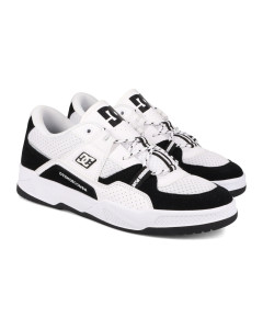 Dc shoes construct black white scarpe skate