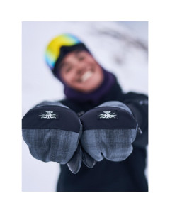 Quiksilver method mitt mercury check true black moffole guanti 2026