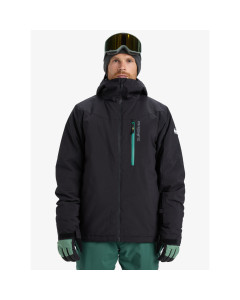 Quiksilver titano jacket 10k true black giacca snowboard 2026