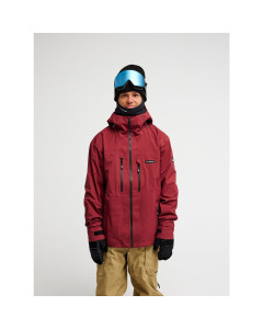 Quiksilver Highline Pro 3L gore-tex jacket oxblood red giacca tecnica snowboard 2027