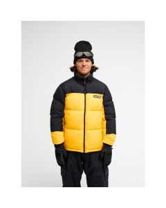 Quiksilver Young Guns Cold Days 5k jacket radiant yellow giacca piumino tecnica snowboard 2027