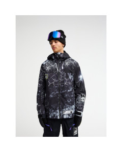 Quiksilver Peter Sutherland gore-tex jacket print giacca tecnica snowboard 2027