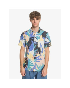 Quiksilver tropical flow ss shirt snow white tropical flow 2020