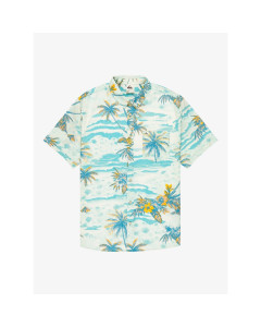 Quiksilver apero classic ss shirt aqua sundown camicia 2026