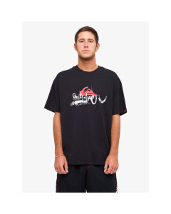 Quiksilver YG Drifter SS tee black t-shirt young guns