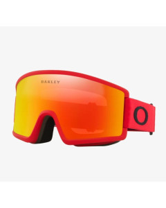 Oakley target line S redline fire iridium