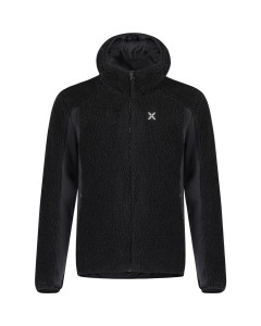 Montura sherpa maglia black giacca pile