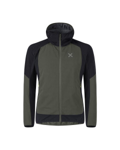 Montura premium wind hoody jacket verde salvia verde lime giacca