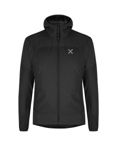 Montura seed hooded jacket black giacca antivento idrorepellente