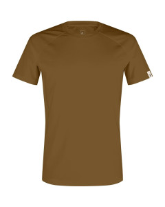 Montura minimal logo t-shirt bronze brown maglia