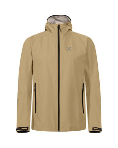Montura shelter jacket desert beige giacca impermeabile traspirane ecosostenibile