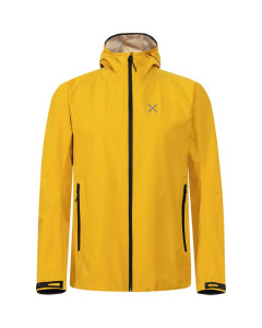Montura shelter jacket mustard giacca impermeabile traspirane ecosostenibile