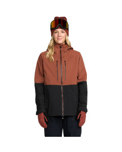 Volcom w's VS stretch 3l gore-tex jacket henna giacca snowboard donna 2026