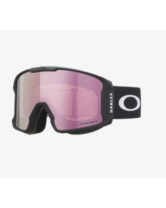 Oakley line miner L matte black prizm snow rose gold iridium maschera
