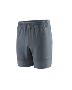 Patagonia m's endless run shorts plume grey 6'' bermuda trail running