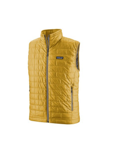 Patagonia m's nano puff vest surfboard yellow smanicato
