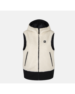 Montura sherpa vest woman panna smanicato donna