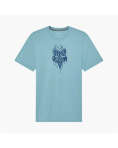 Fox racing bark ss tech tee vintage wash blue maglia mtb bike 2025