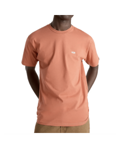 Vans left chest logo tee copper tan