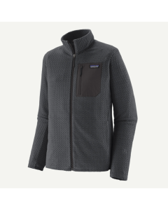 Patagonia m's R1 air fleece jacket smolder blue pile tecnico