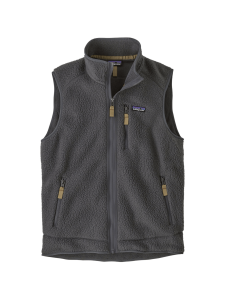 Patagonia m's retro pile vest forge grey giacca smanicato