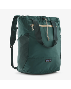 Patagonia terravia tote pack 24l cascade green borsa zaino dwr