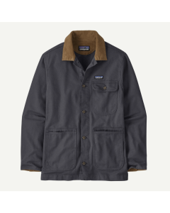 Patagonia m's point reyes canvas jacket smolder bue giacca