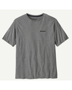 Patagonia firz roy icon responsibili tee gravel heather t-shirt