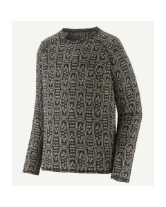 Patagonia m's capilene midweight Flow: Sunken Blue maglia first layer