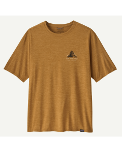Patagonia capilene cool daily graphic shirt Chouinard Crest: Talon Gold X-Dye