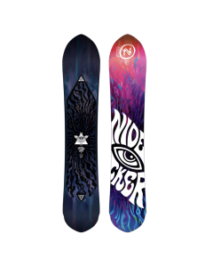 Nidecker alpha APX 153 snowboard 2026 Directional, Surfy CamRock, Mid-Soft