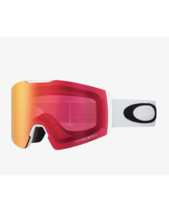 Oakley fall line m white prizm snow torch iridium