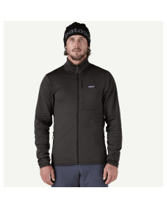 Patagonia m's R1 thermal jacket black pile tecnico