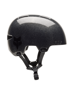 Fox racing flight helmet silver metal silver casco 