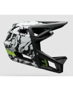Fox racing Proframe Thrive white helmet casco integrale mtb dh
