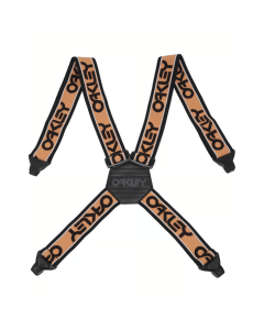 Oakley factory suspenders blackout soft orange bretelle