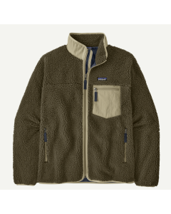 Patagonia classic retro-x fleece jacket basin green pile giacca