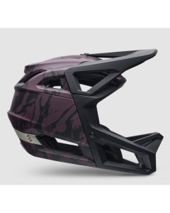 Fox racing Proframe Thrive dark maroon helmet casco integrale mtb dh