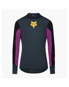 Fox racing defend ls jersey creation galaxy blue maglia MTB DH 2027