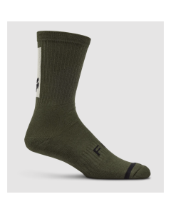 Fox racing 8'' defend sock olive green calze mtb 2027