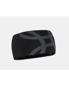 Montura merino logo band black antracite fascia