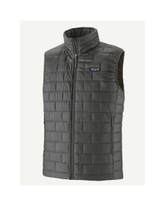 Patagonia nano puff vest forge grey smanicato