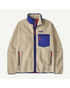 Patagonia classic retro-x fleece jacket dark natural cobalt blue pile giacca