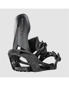 Nidecker carbon supermatic black attacchi snowboard veloci Pro-Stiff, Responsive