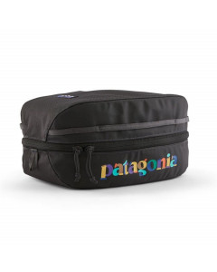Patagonia black hole cube 6l unity text ink black beauty case
