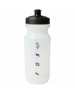 Fox base water bottle clear 