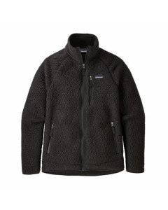 Patagonia retro pile fleece jacket black