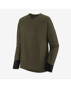Patagonia m's l/s dirt craft jersey basin green